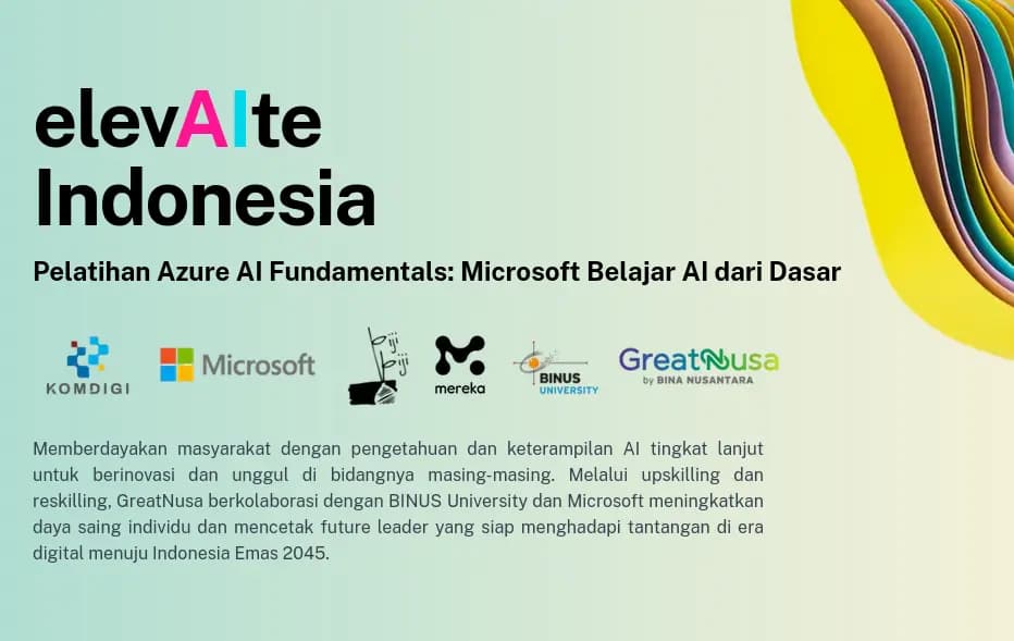 UNIFA [Live Session] Pelatihan Azure AI Fundamentals: Pelatihan Azure AI Fundamentals: Microsoft Belajar AI dari Dasar