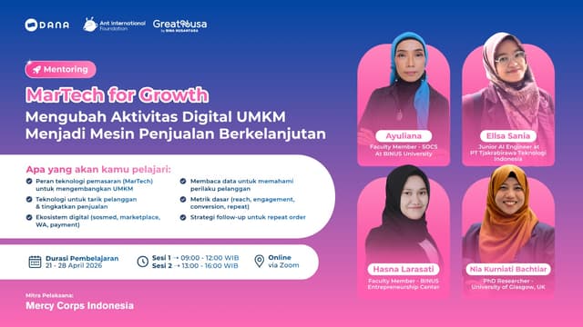 Martech for Growth: Mengubah Aktivitas Digital UMKM Menjadi Mesin Penjualan Berkelanjutan