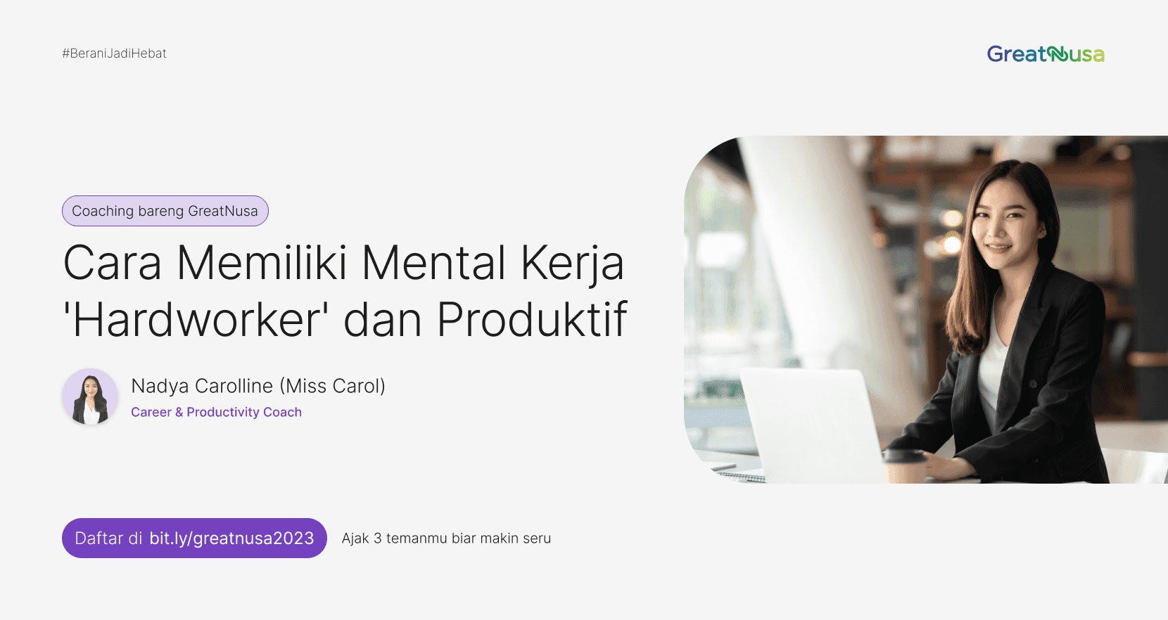 Cara Memiliki Mental Kerja "Hardworker" dan Produktif