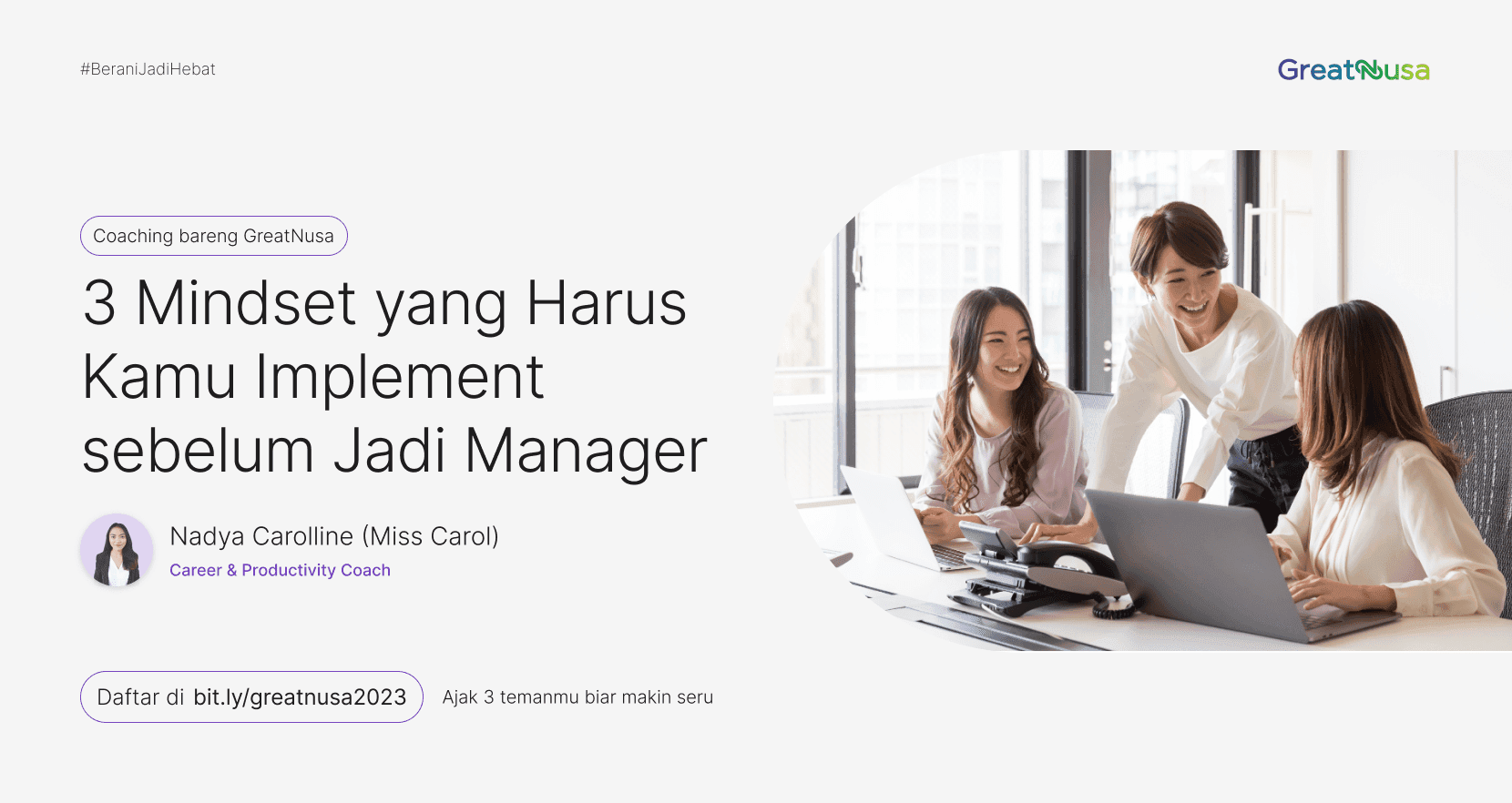 3 Mindset yang Harus Kamu Implement sebelum Jadi Manager