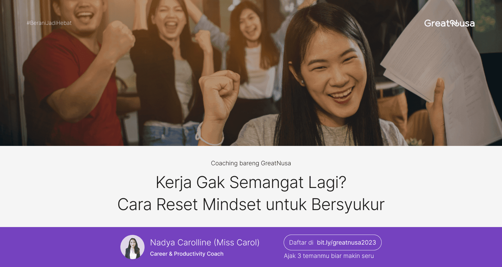 Kerja Gak Semangat Lagi? Cara Reset Mindset untuk Bersyukur