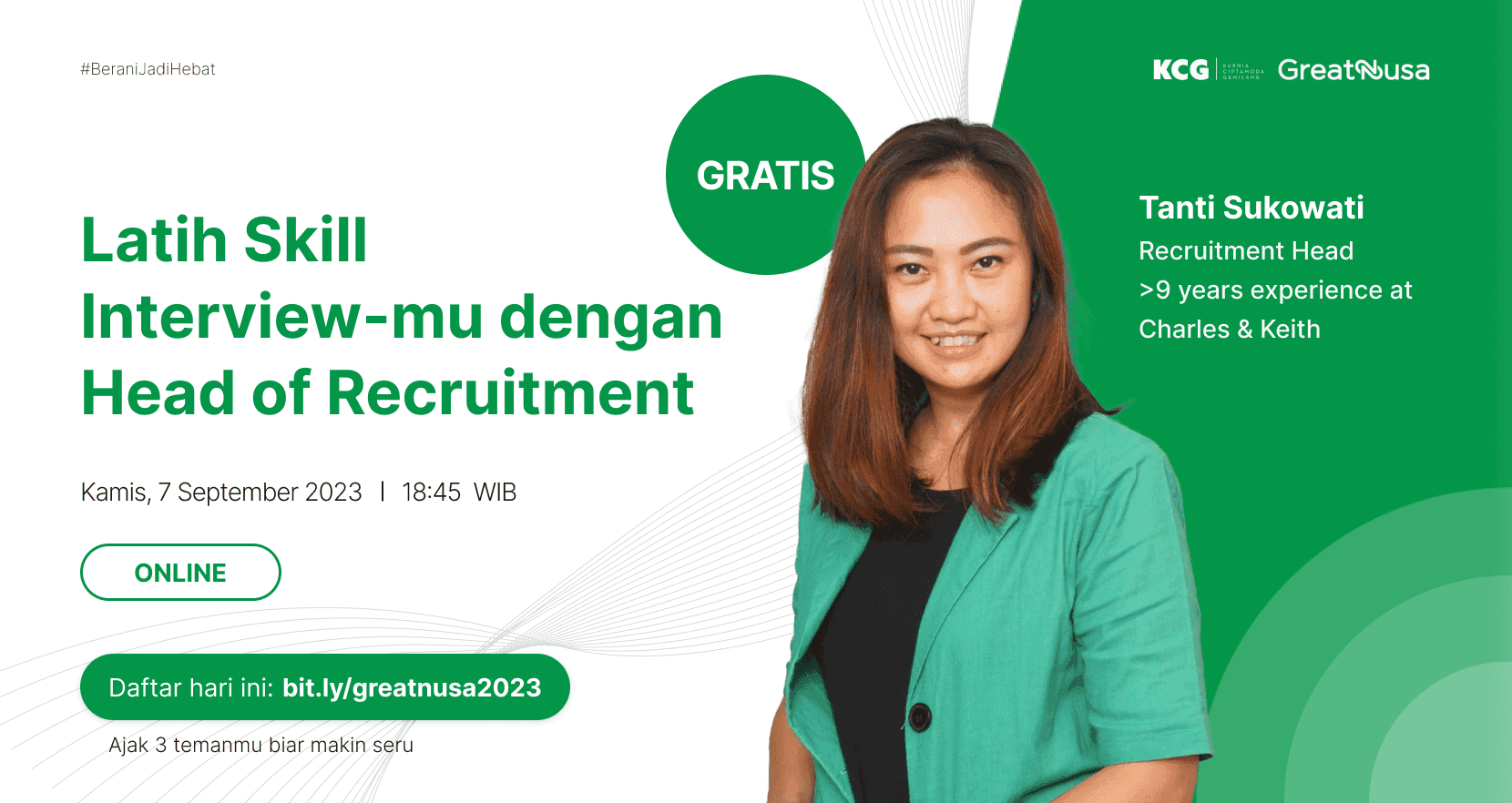 Latih Skill Interview-mu dengan Recruitment Head