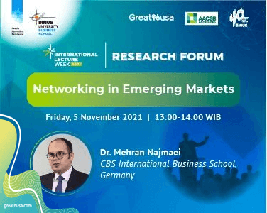 Networking in Emerging Markets