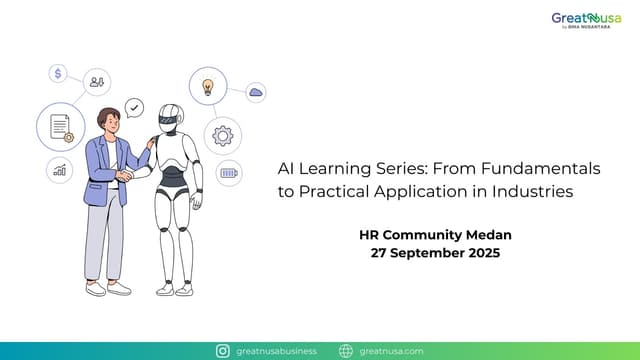 AI Learning Series: From Fundamentals to Practical Application in Industries