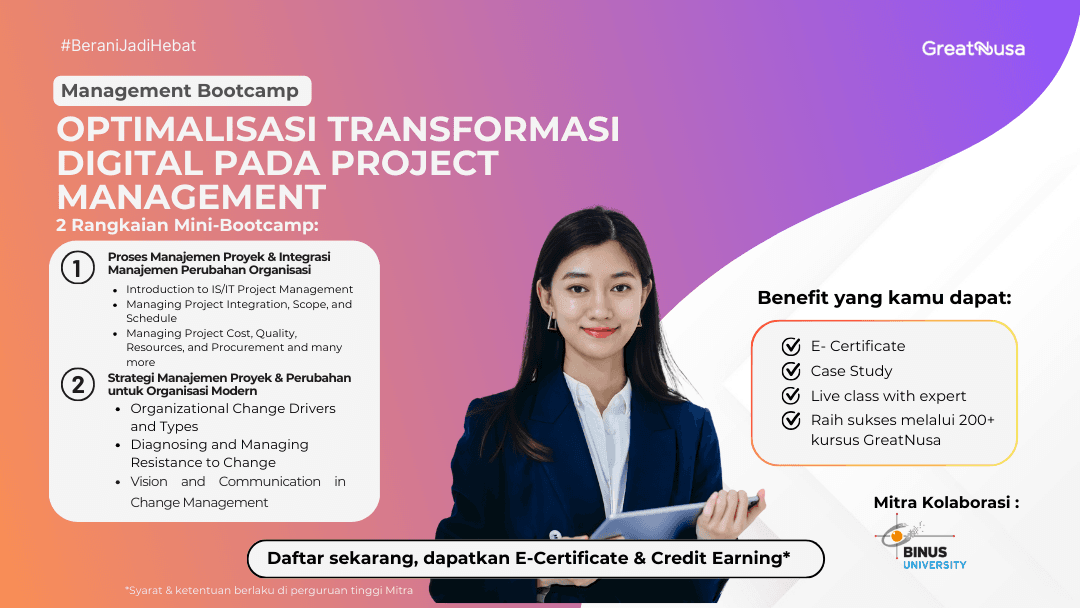 Management Bootcamp - Optimalisasi Transformasi Digital Pada Project Management