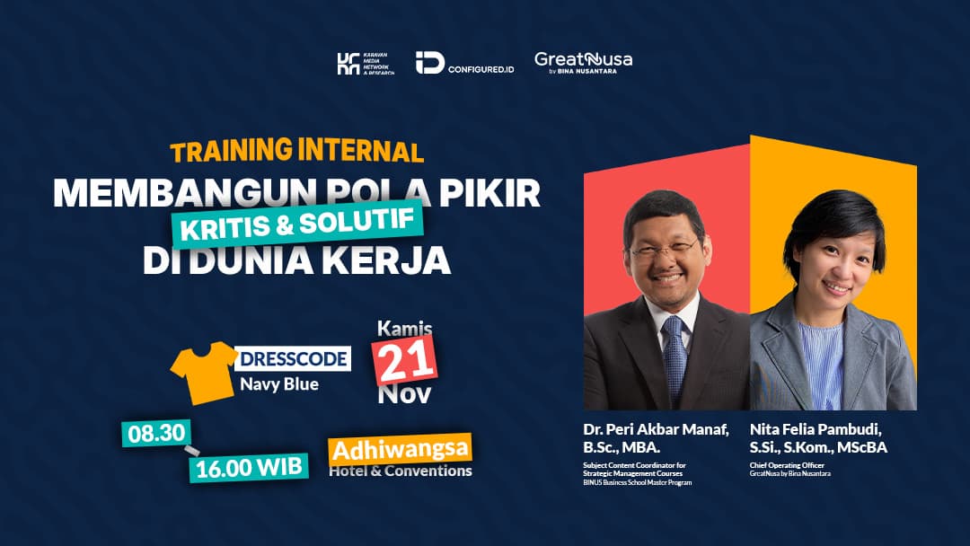 Membangun Pola Pikir Kritis & Solutif di Dunia Kerja