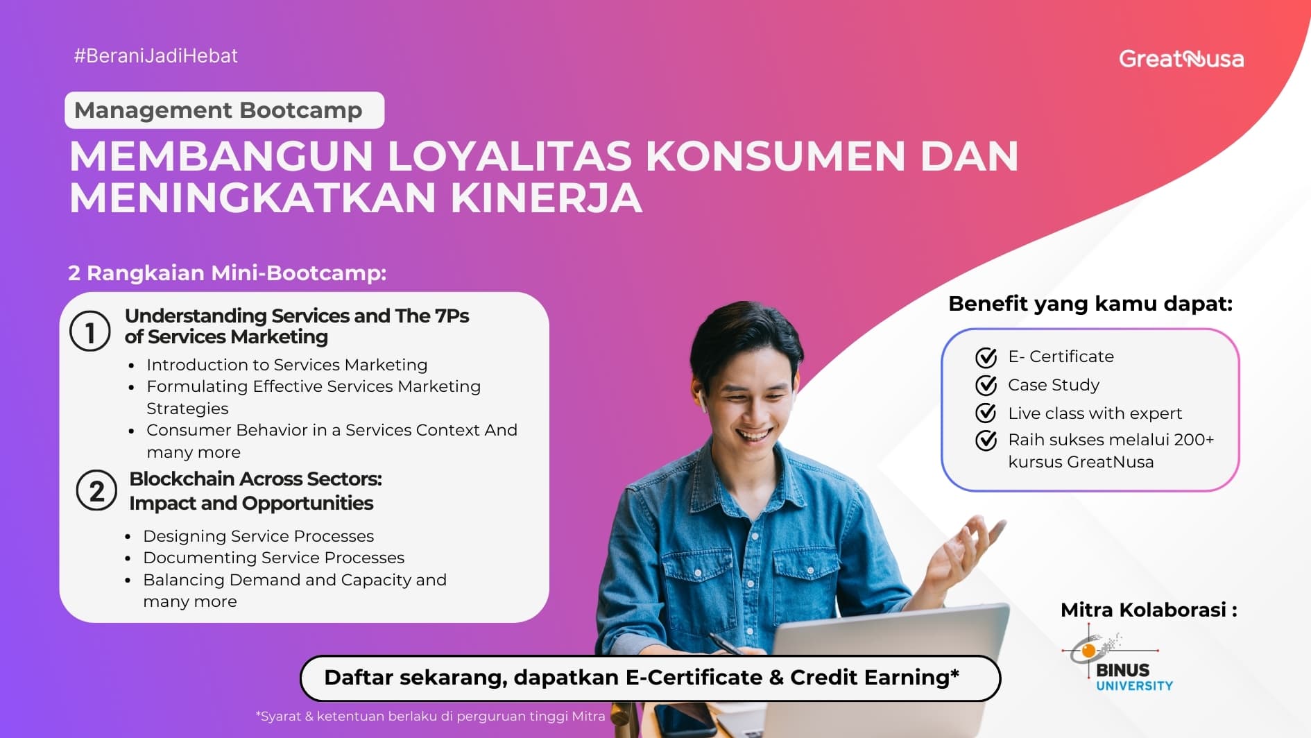 Management Bootcamp - Membangun Loyalitas Konsumen Dan Meningkatkan Kinerja