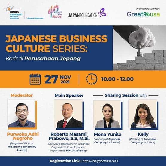 Japanese Business Culture Series: Karir di Perusahaan Jepang