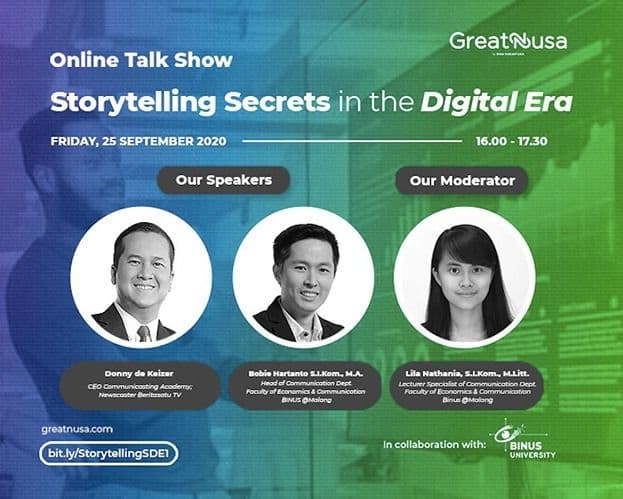 Storytelling Secrets in the Digital Era