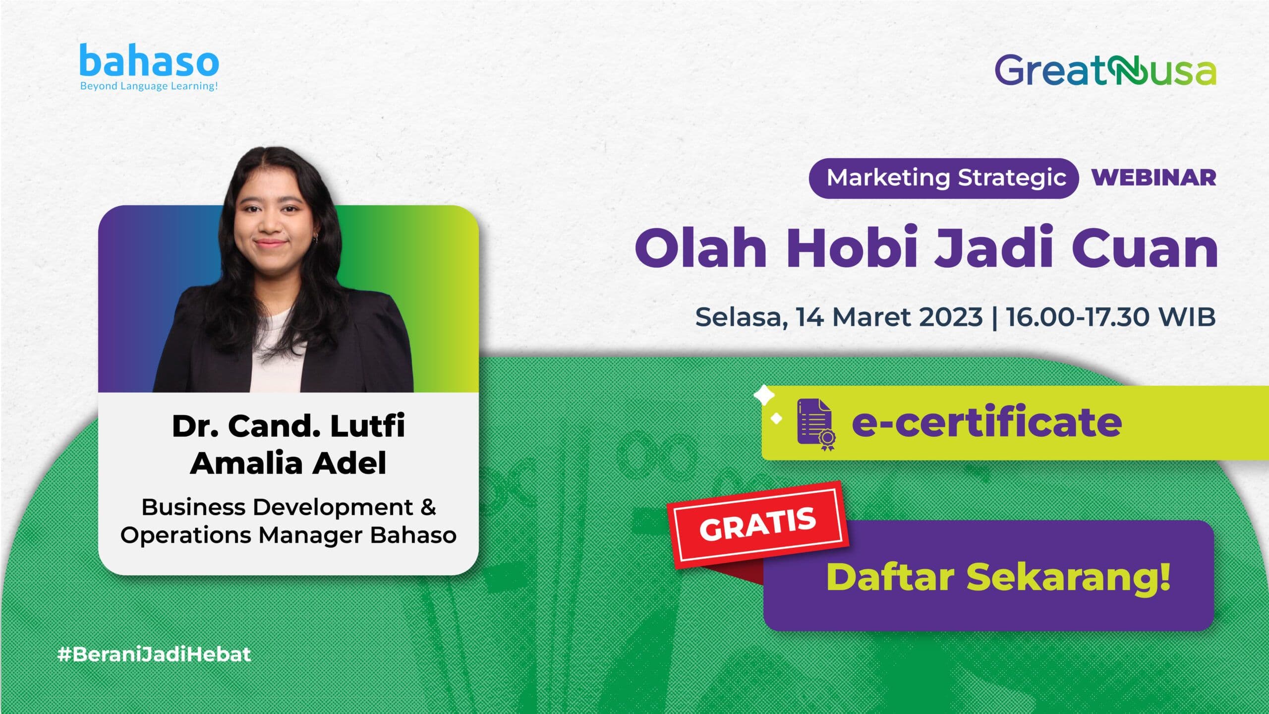 Olah Hobi Jadi Cuan