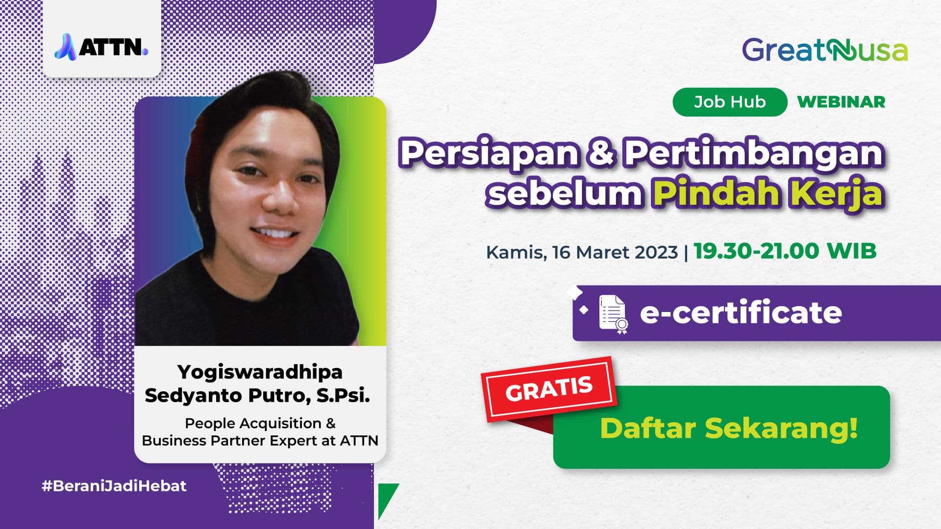 Persiapan dan Petimbangan sebelum Pindah Kerja
