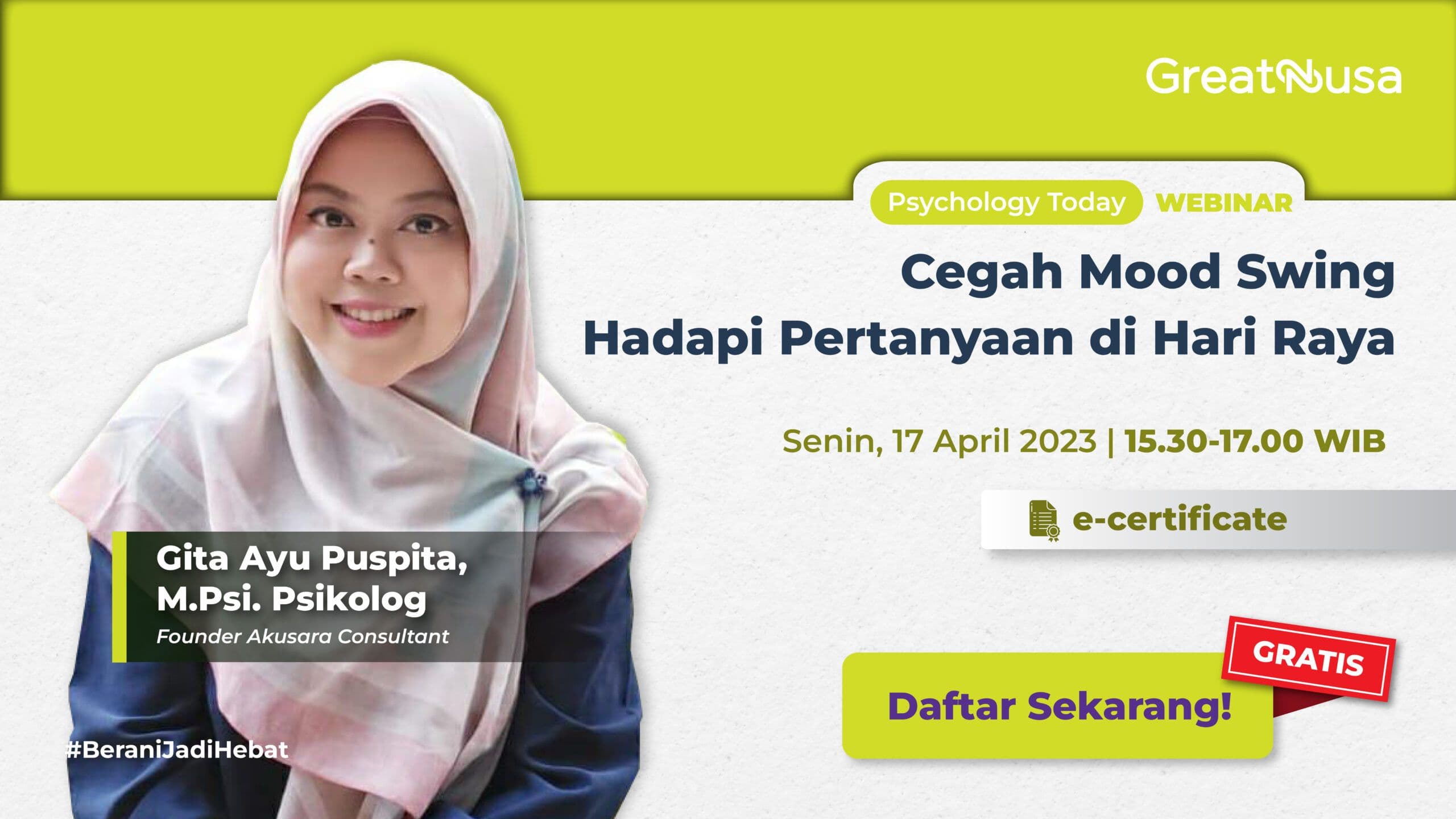 Cegah Mood Swing Hadapi Pertanyaan di Hari Raya
