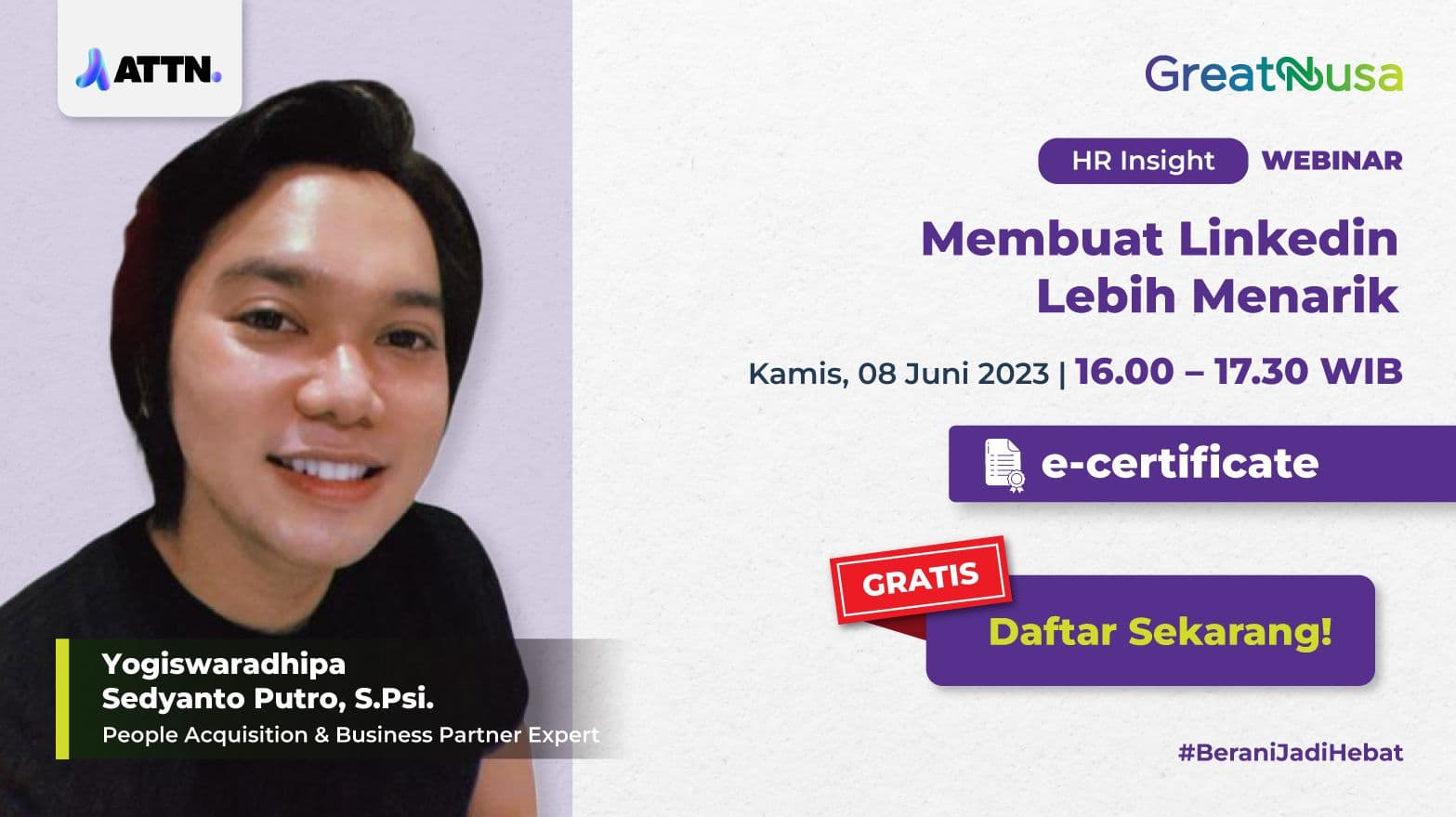 Membuat Linkedin Lebih Menarik