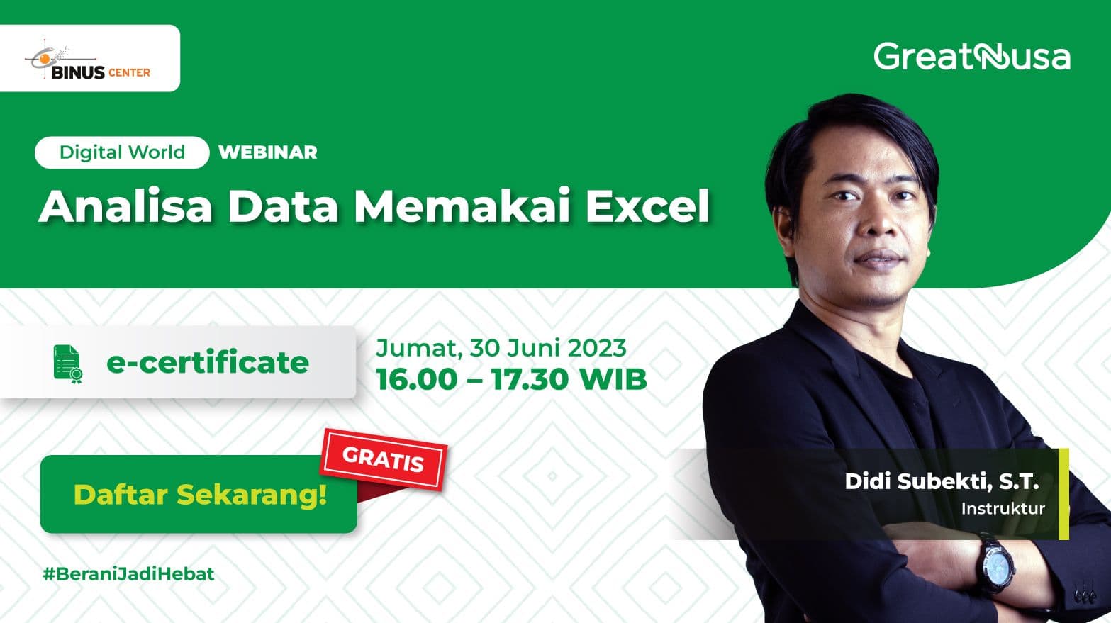 Analisa Data Memakai Excel